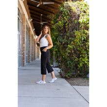 Load image into Gallery viewer, Ready to Ship | The Gabriella - Black High Waisted Gaucho Pants - Round 2