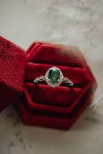 Load image into Gallery viewer, Rochelle Moss Agate Sterling Silver Ring