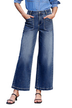 Load image into Gallery viewer, Pocket High Waist Jeans