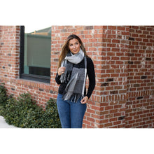 Load image into Gallery viewer, Ready to Ship | Colorful Plaid Knit Scarf Collection