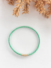 Load image into Gallery viewer, Gili Jelly "Light Green" Glitter Bracelet