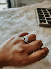 Load image into Gallery viewer, Astrid White Gemstone Sterling Silver Ring