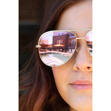 Load image into Gallery viewer, Ready to Ship | The Pink/Gold Kay - High Quality Unisex Aviator Sunglasses*
