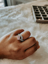 Load image into Gallery viewer, Stevie Chevron Sterling Silver Band Ring