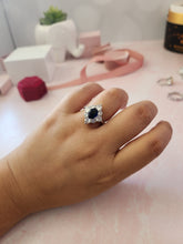 Load image into Gallery viewer, Yesha Sapphire Sterling Silver Ring