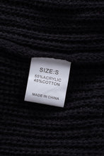 Load image into Gallery viewer, White Dew Shoulder Knitted Sweater