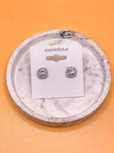 Load image into Gallery viewer, Dillon Cushion Cubic Zircon Stud Earrings