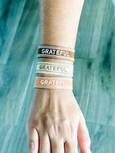 Load image into Gallery viewer, "Grateful" Woven Bracelets