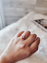 Load image into Gallery viewer, Nina Champagne Morganite Rose Gold Ring