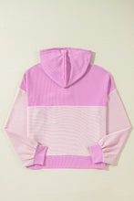 Load image into Gallery viewer, Corded Patch Hooded Henley Top