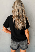 Load image into Gallery viewer, Crinkled V Neck Tee