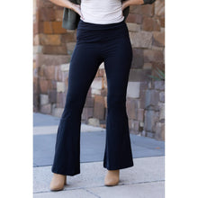 Load image into Gallery viewer, Ready to Ship | The Natalie Black Super Flare Leggings