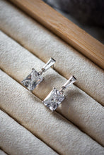 Load image into Gallery viewer, Everly Emerald Cut Drop Earrings