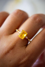 Load image into Gallery viewer, Fia Citrine Gold Ring