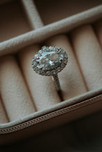 Load image into Gallery viewer, Eliza Oval Cut Sterling Silver Ring