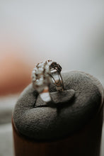 Load image into Gallery viewer, Ava Links Baguette Sterling Silver Ring