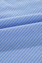 Load image into Gallery viewer, Striped Pocketed Tunic Button Up Shirt