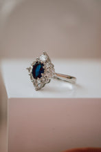 Load image into Gallery viewer, Yesha Sapphire Sterling Silver Ring