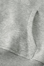 Load image into Gallery viewer, Half Zip Thumbhole Sleeve Sweatshirt