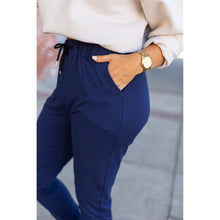 Load image into Gallery viewer, *Ready to Ship | The Nora Navy Joggers - Luxe Leggings by Julia Rose®