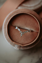 Load image into Gallery viewer, Grace Chevron Sterling Silver Ring