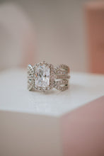 Load image into Gallery viewer, Janessa 2PC Sterling Silver Ring Set