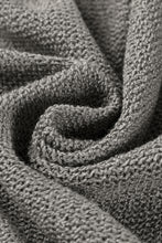 Load image into Gallery viewer, Gray Dolman Half Sleeve Pocketed Long Cardigan