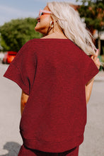 Load image into Gallery viewer, Textured Tee + Pants Set