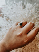 Load image into Gallery viewer, Priza Rutilated Black Sterling Silver Ring