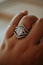 Load image into Gallery viewer, Zaria 3-PC Sterling Silver Ring Set