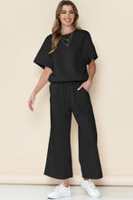 Load image into Gallery viewer, Textured Tee + Pants Set