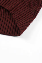 Load image into Gallery viewer, White Dew Shoulder Knitted Sweater