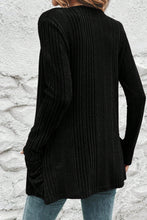 Load image into Gallery viewer, Black Ribbed Jacket