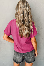 Load image into Gallery viewer, Crinkled V Neck Tee