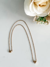 Load image into Gallery viewer, "All My Heart" Initial Gold Necklace