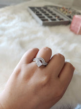 Load image into Gallery viewer, Astrid White Gemstone Sterling Silver Ring