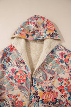 Load image into Gallery viewer, Paisley Sherpa Jacket