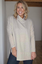Load image into Gallery viewer, Cowl Neck Tunic Top
