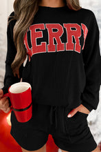 Load image into Gallery viewer, MerryChristmas Corded Pajama Set