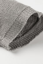 Load image into Gallery viewer, Gray Dolman Half Sleeve Pocketed Long Cardigan