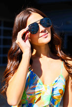 Load image into Gallery viewer, Ready to Ship | The Black/Silver Kay - High Quality Unisex Aviator Sunglasses*