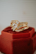 Load image into Gallery viewer, Helia 3PC Gold Ring