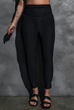 Load image into Gallery viewer, Black Pocket High Waisted Leggings