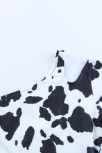 Load image into Gallery viewer, White Western Cow Spots Short Sleeve T-shirt