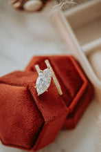 Load image into Gallery viewer, Tanya Marquise Cut Champagne Gold Ring