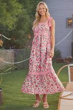 Load image into Gallery viewer, Floral Empire Waist Maxi Dress