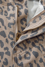 Load image into Gallery viewer, Leopard Print Wide Leg Jeans