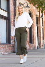Load image into Gallery viewer, Ready to Ship | The Shyla - Olive High Waisted Gaucho Pants