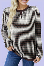 Load image into Gallery viewer, Two Piece Textured Long Sleeve T Shirt