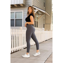 Load image into Gallery viewer, PreOrder | The Carmen - Charcoal Full Length Leggings with Pockets